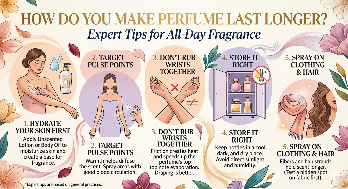 How Do You Make Perfume Last Longer? Expert Tips for All-Day Fragrance